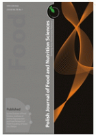 Polish Journal of Food and Nutrition Sciences.