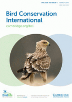 Bird conservation international.