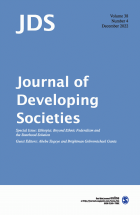 Journal of developing societies.