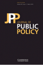 Journal of public policy.