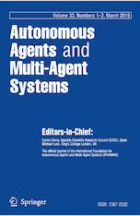 Autonomous agents and <mark>multi</mark>-agent systems.