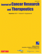 Journal of <mark>cancer</mark> research and <mark>therapeutics</mark>.