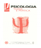 <mark>Psicologia</mark> teoria e prática : revista semestral da Faculdade <mark>de</mark> <mark>Psicologia</mark> da Universidade Presbiteriana Mackenzie.