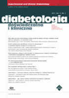 Diabetologia doświadczalna i kliniczna : pismo Polskiego Towarzystwa Diabetologicznego = Experimental and clinical diabetology : journal of the Polish Diabetological Association.