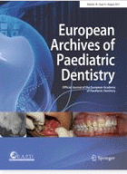 European archives of paediatric dentistry : official journal of the European Academy of Paediatric Dentistry.