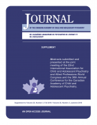 Journal of the Canadian Academy of Child and Adolescent Psychiatry = Journal de l'Académie canadienne de psychiatrie de l'enfant et de l'adolescent.