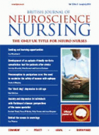 British journal of neuroscience nursing.