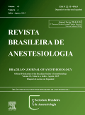 Brazilian journal of anesthesiology = Revista brasileira de anestesiologia