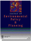 Journal of environmental policy & planning.