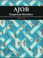 AJOB empirical bioethics.