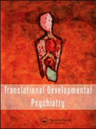 Translational developmental psychiatry