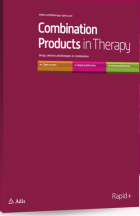 Combination products in therapy.