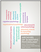 Archives of scientific psychology.