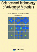 Science and technology of advanced materials.