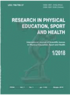 Research in Physical Education,<mark>Sport</mark> and <mark>Health</mark>