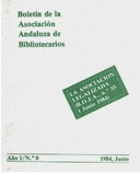 Boletín de la Asociación Andaluza de Bibliotecarios.