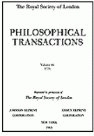 Philosophical transactions of the Royal Society of London.