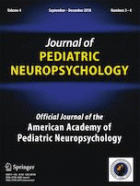 Journal of pediatric neuropsychology.