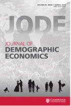 Journal of demographic economics.