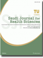 Saudi journal for health sciences.