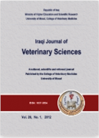 Iraqi journal of veterinary sciences.