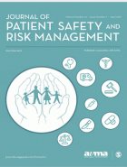 Journal of patient safety and risk management.