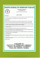 Sokoto Journal of Veterinary Sciences.