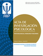 Acta de investigación psicológica.