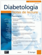 Diabetologia Notes de lecture.