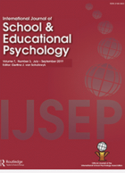 <mark>International</mark> journal of school & educational <mark>psychology</mark>.