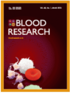 Blood research.