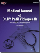 Medical journal of Dr. D Y Patil University.