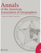 Annals of the American Association of Geographers.