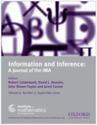 Information and inference..