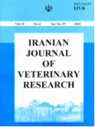 Iranian journal of veterinary research