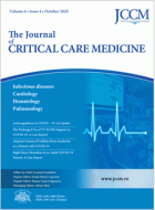 The Journal of Critical Care Medicine.