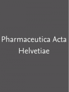 Pharmaceutica acta Helvetiae.