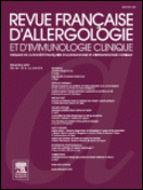 Revue française d'allergologie et d'immunologie clinique.