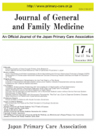 Journal of <mark>general</mark> and family <mark>medicine</mark>.