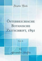 Österreichische botanische Zeitschrift.