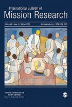 International bulletin of mission research.