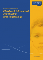 Scandinavian journal of child and adolescent psychiatry and psychology.