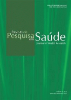 Revista de Pesquisa em Saúde.