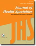 Journal of health specialties.