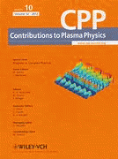 Contributions to plasma physics.