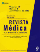 Revista médica de la Universidad de Costa Rica.