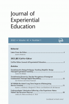 The Journal of experiential education.