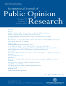 International journal of public opinion research.