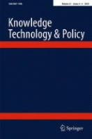 Knowledge, technology, & policy.