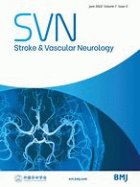 Stroke and vascular neurology.